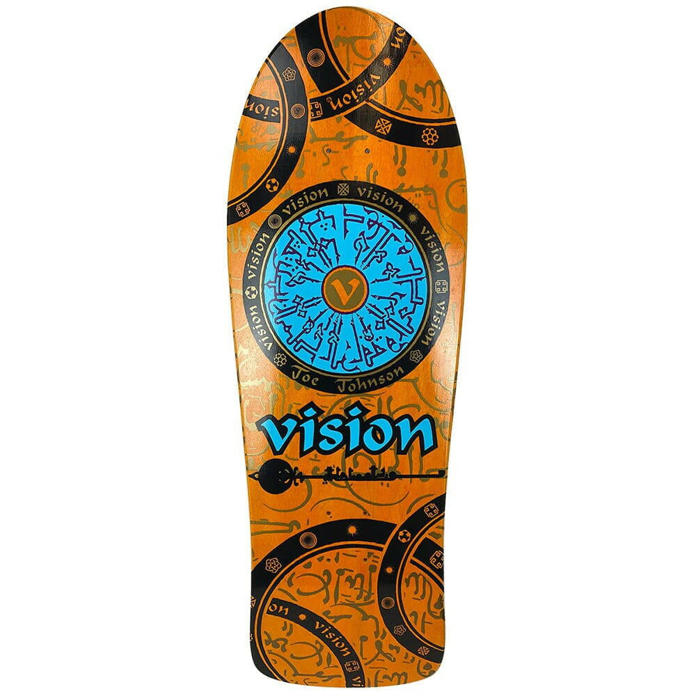 Vision - Joe Johnson Hieroglyphics 10.25 Reissue Skateboard Deck.