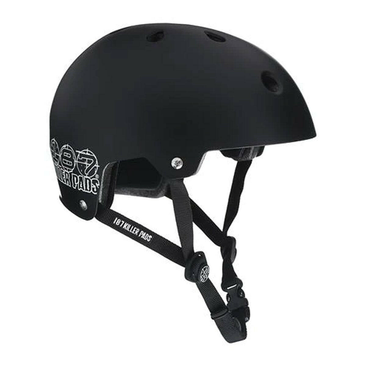 187 - Certified Helmet Matte Black.