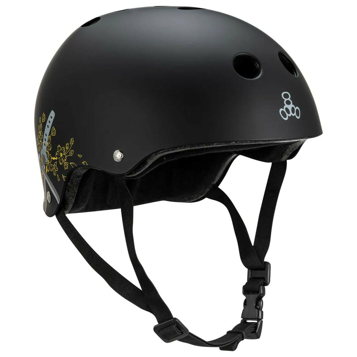 Triple 8 - Certified Sweatsaver Helmet Sky Brown Signature Edition.