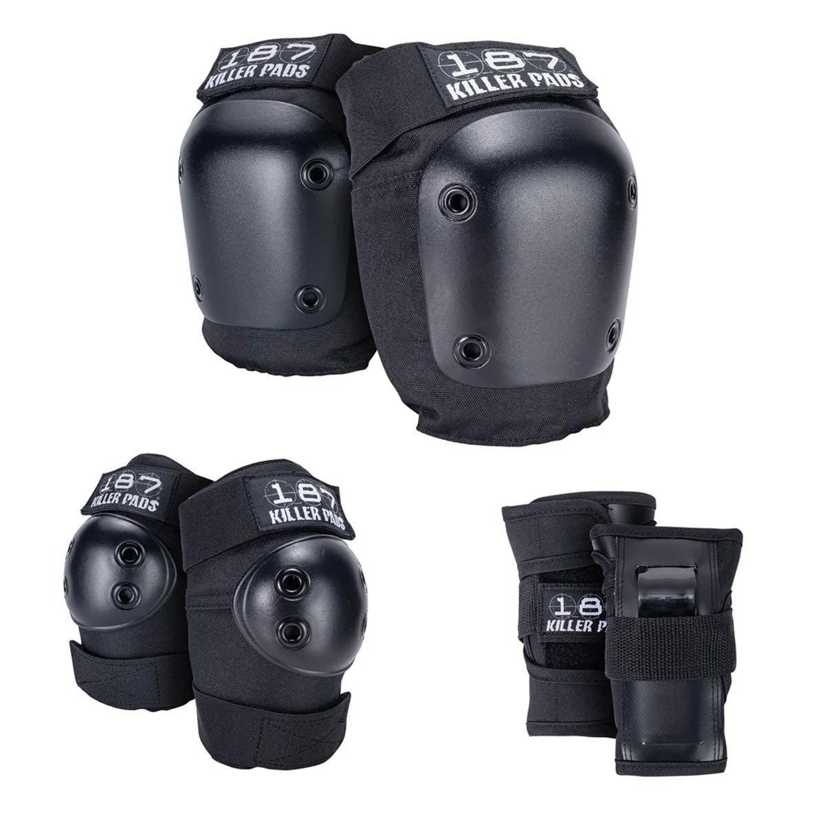 187 Pre-K Six Pack Pad Set Black