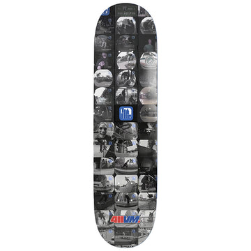 411 Metrospective Frames 8.25 Skateboard Deck
