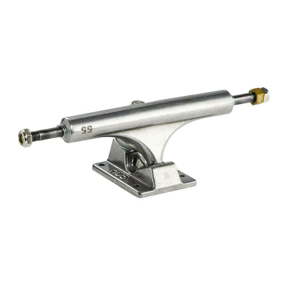 Ace - Polished Silver 55 AF1 Hollow Skateboard Trucks.