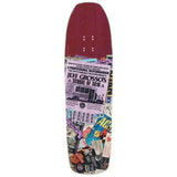 Anti Hero - Jeff Grosso School of Sk18 Maron 9.25 Skateboard Deck