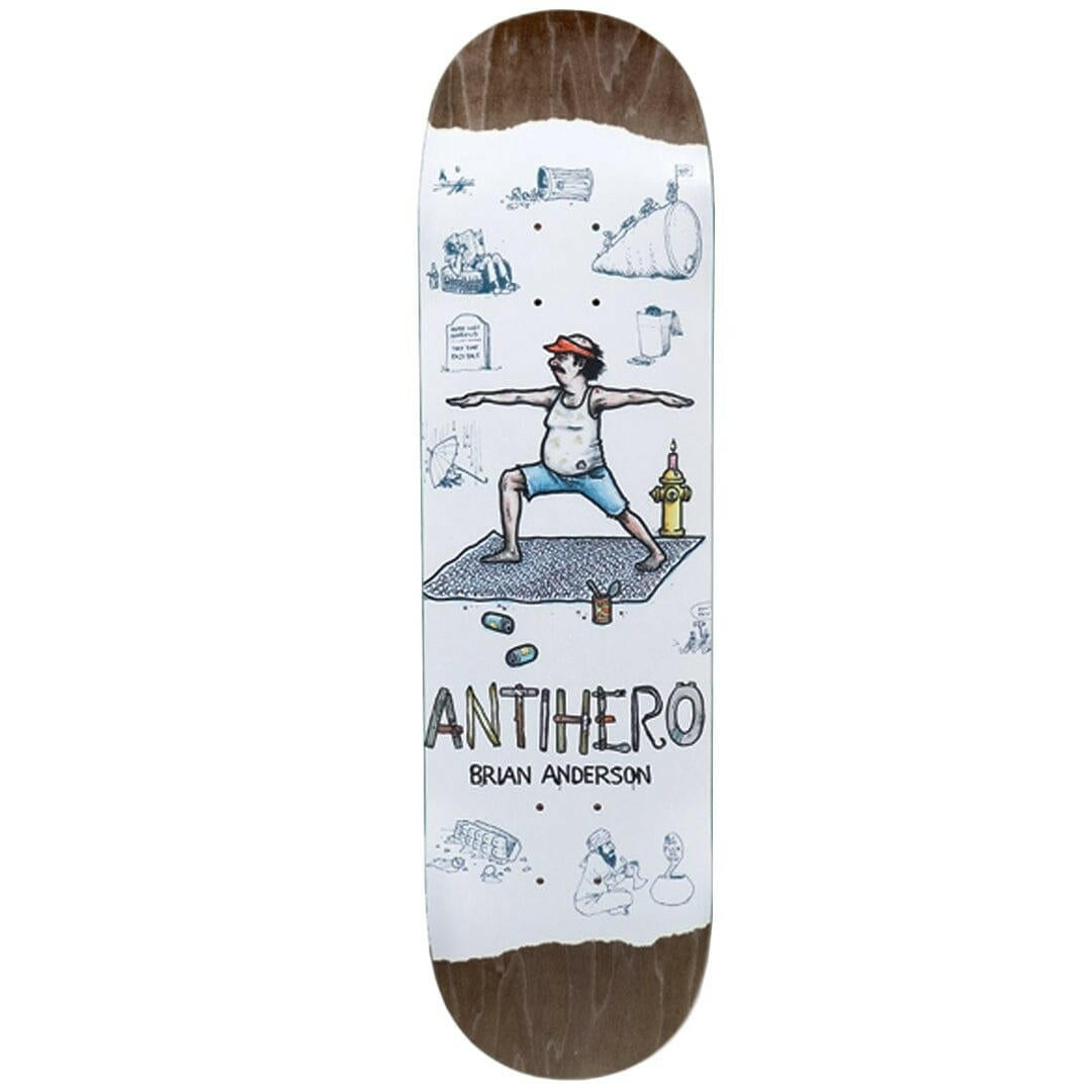 Anti Hero - Brian Anderson Recycling 8.5 Skateboard Deck.