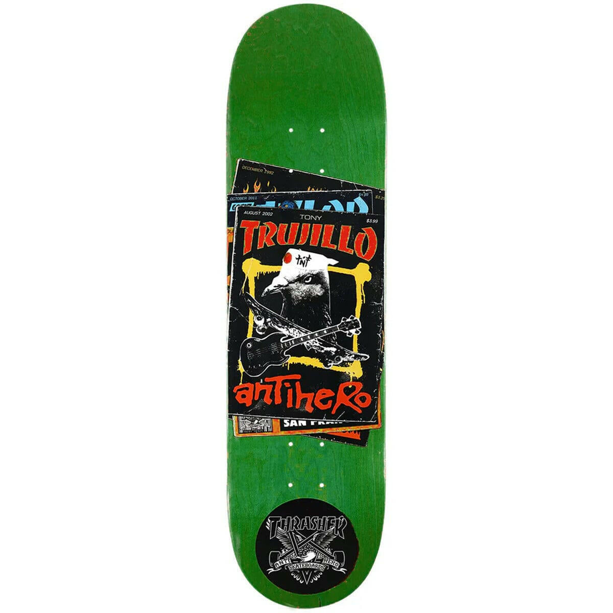Anti Hero - Tony Trujillo Thrasher 8.5 Skateboard Deck.