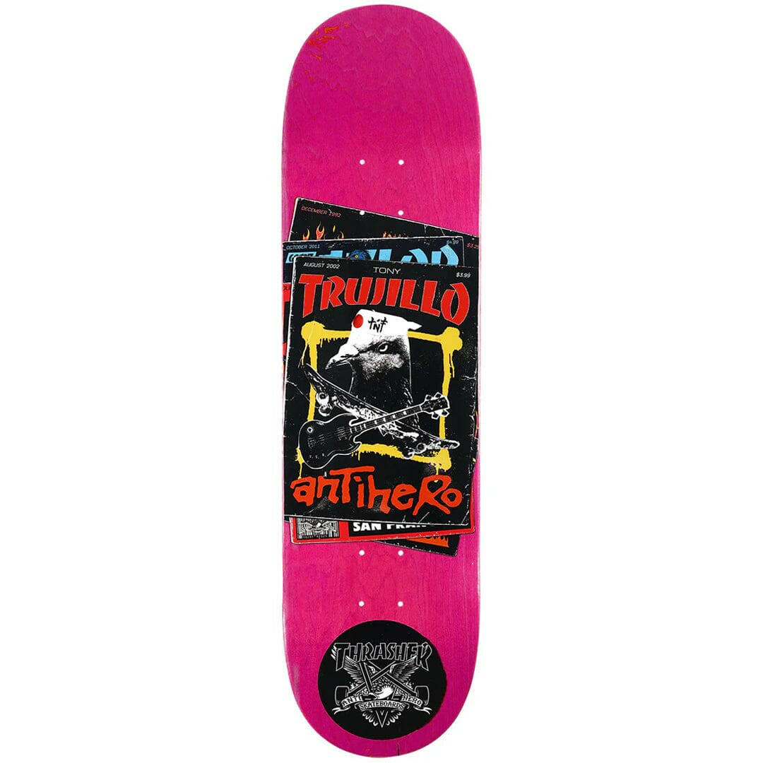 Anti Hero - Tony Trujillo Thrasher 8.5 Skateboard Deck.