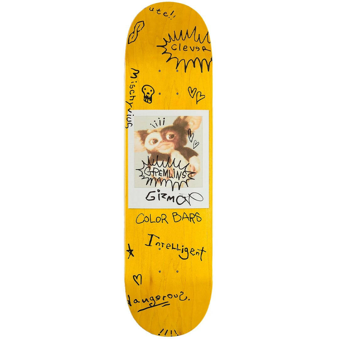 Color Bars - Polaroid 8.25 Skateboard Deck.