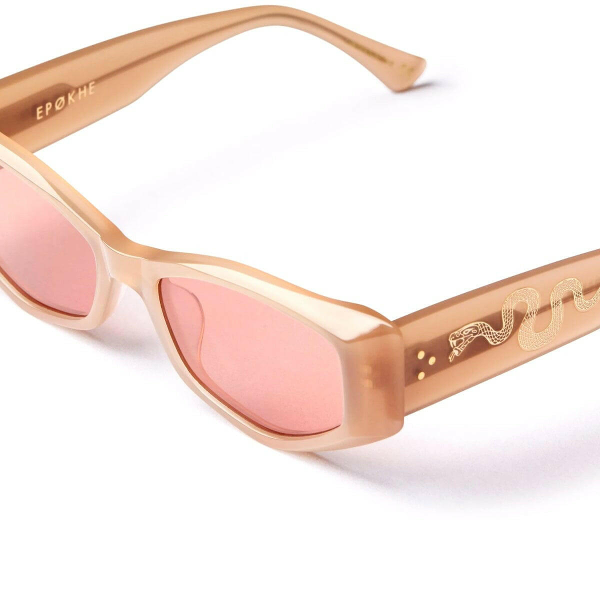 Epokhe - Guilty Sunglasses Bone Polished/Amber.