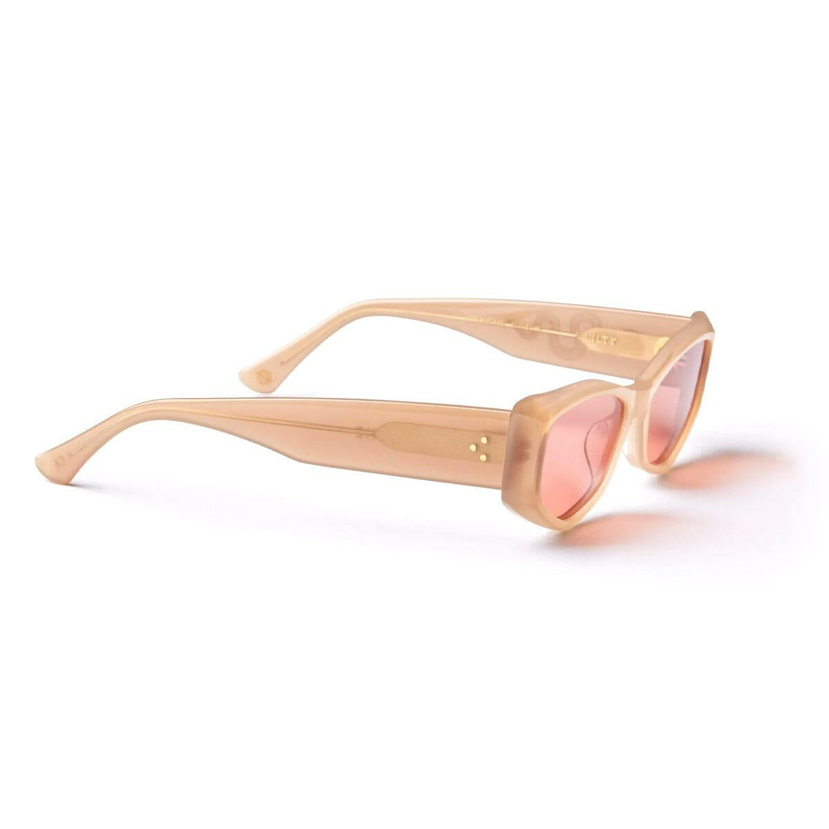 Epokhe - Guilty Sunglasses Bone Polished/Amber.