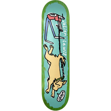Foundation Julian Lewis Back Off Bro 8.63 Skateboard Deck Green
