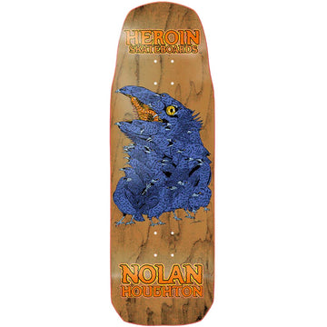 Heroin - Nolan Houghton Crow Brown 9.9 Skateboard Deck