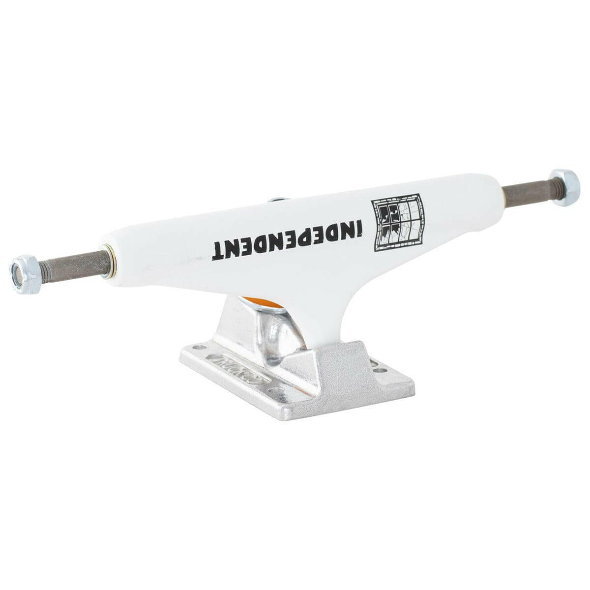 Independent - Evan Smith White/Silver 139 Skateboard Trucks.
