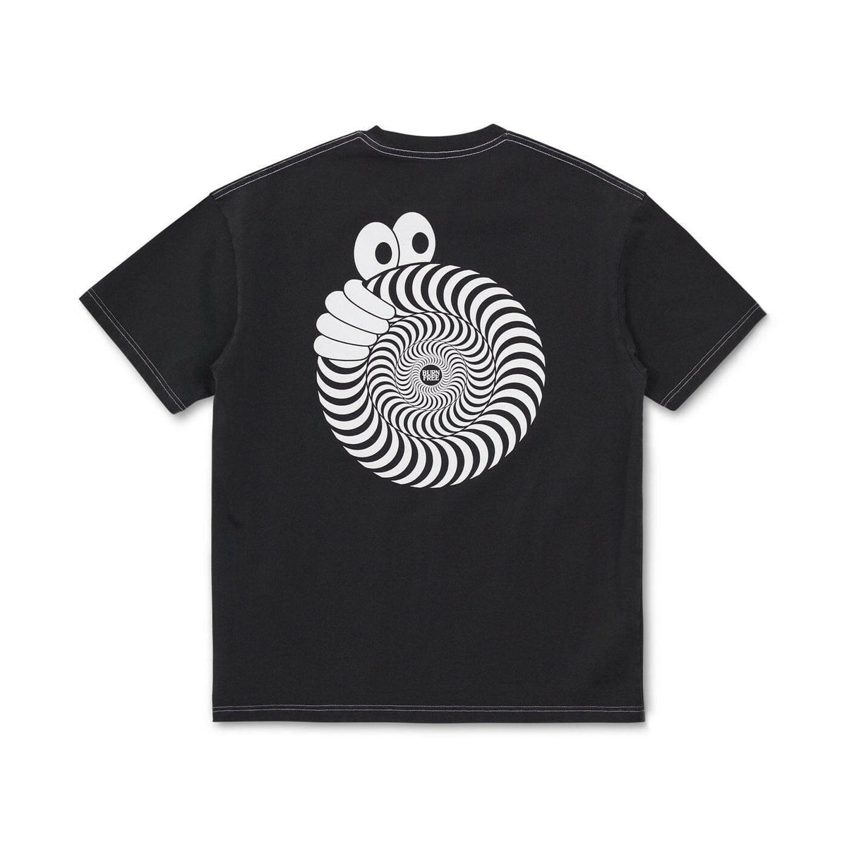 Last Resort AB - X Spitfire Swirl Tee Black.