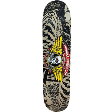 Powell Peralta Winged Ripper Khaki Black 8.0 Skateboard Deck