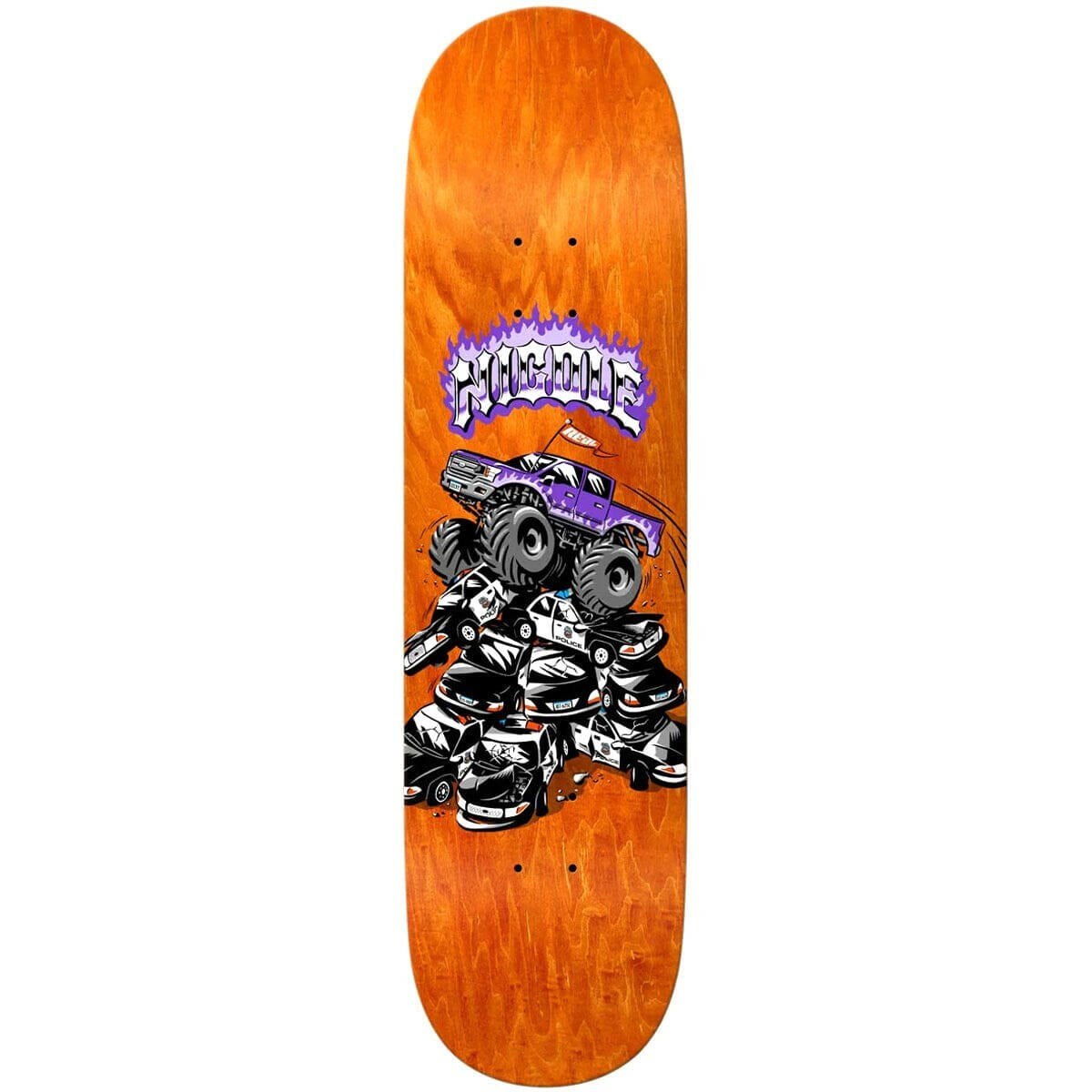 Real - Nicole Hause Pig Romp 8.25 Skateboard Deck.