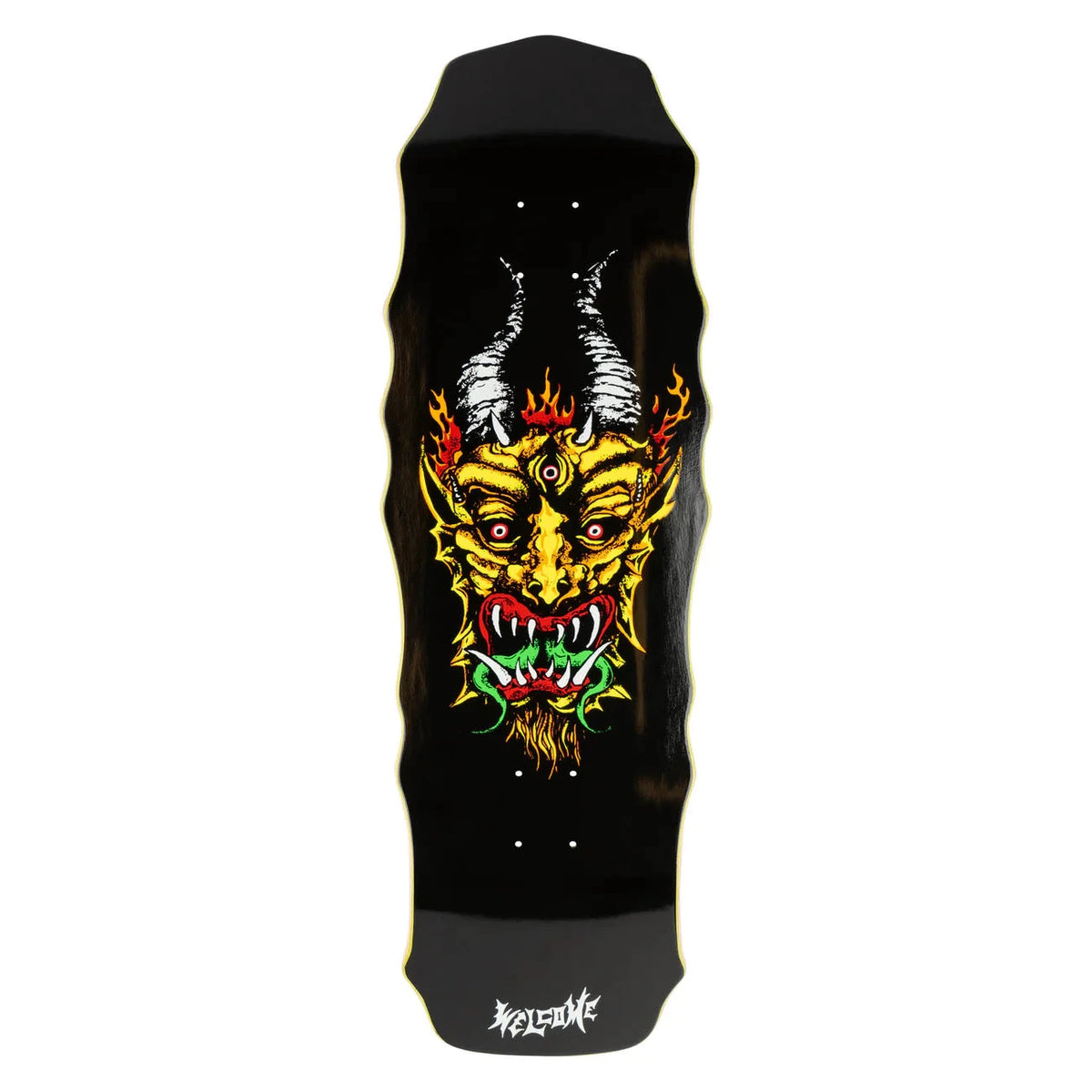 Welcome - Light & Easy on Widow 10.0 Skateboard Deck.