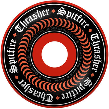 Spitfire - F4 Thrasher Oath Radial Full 58MM 99A Skateboard Wheels