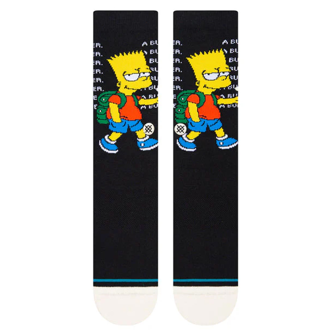 Stance The Simpsons Bart Troubled Socks