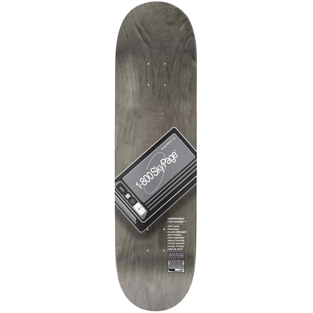 Underworld Element Skypager SSD 8.5 Skateboard Deck Top