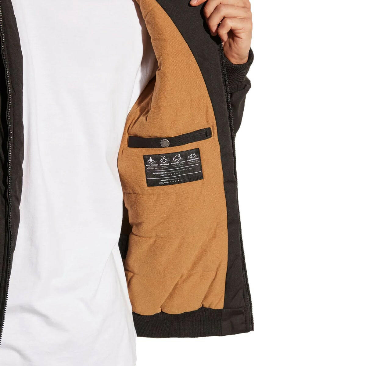 Volcom - Hernan 5K Jacket Black.