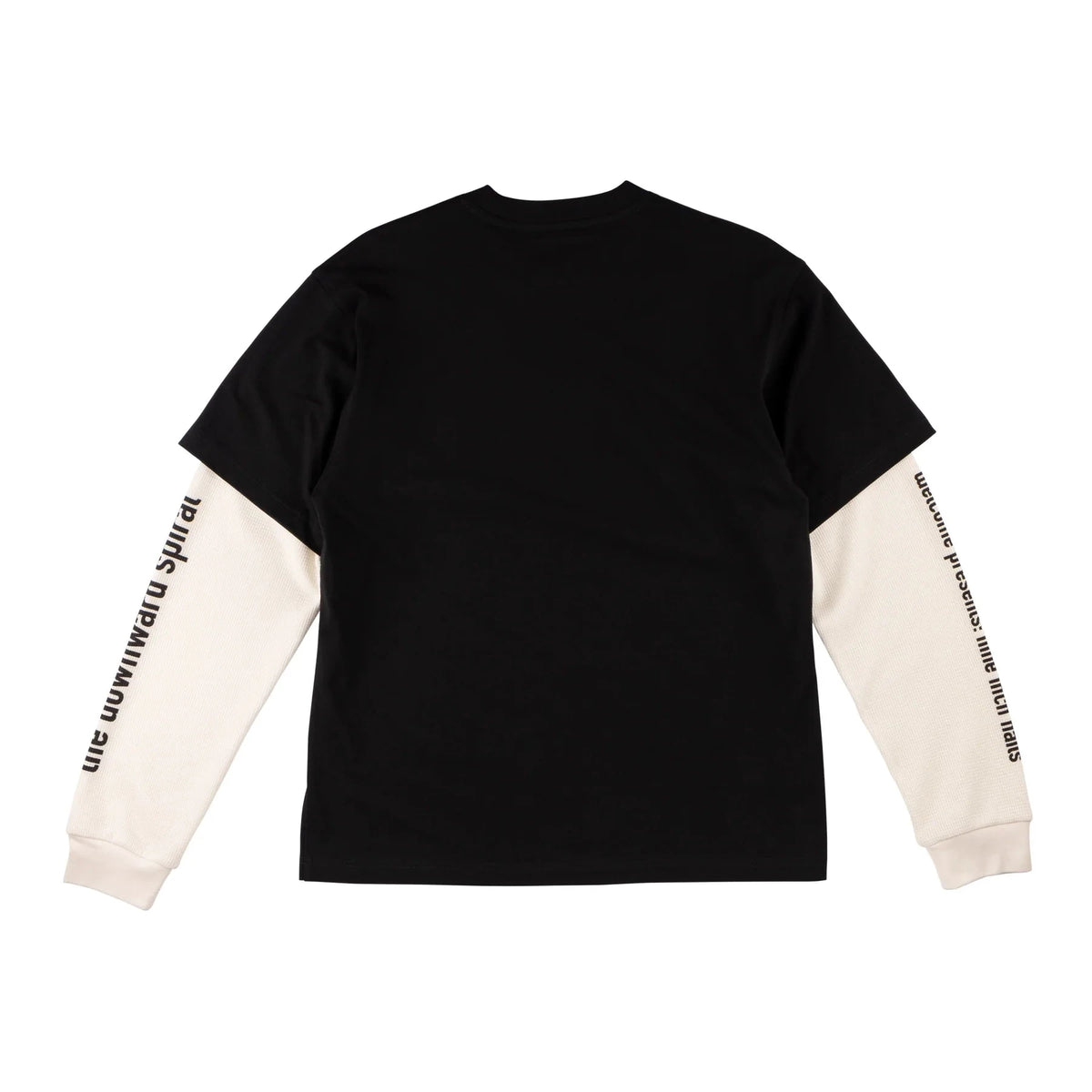 Welcome - X Nine Inch Nails Hersey Layered Knit Longsleeve Tee.