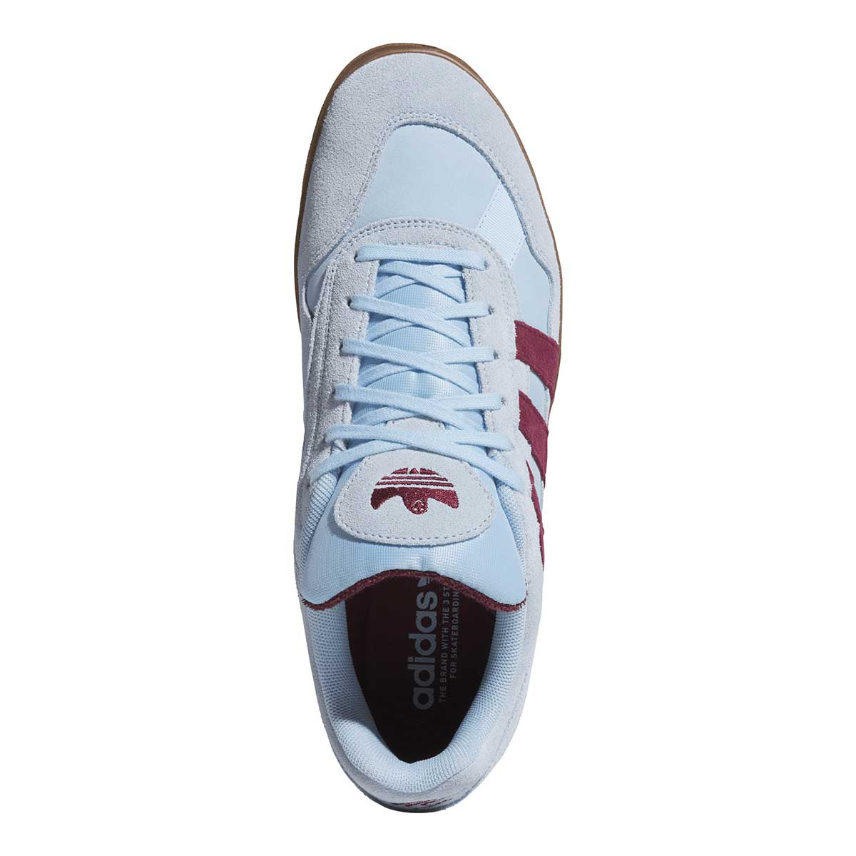 Adidas Aloha Super Shoes Clear Sky/Maroon/Gum Top