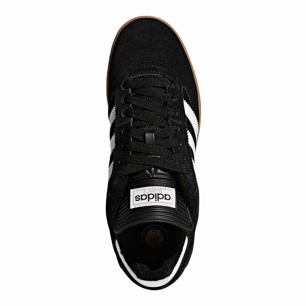 Adidas Busenitz Shoes Black/White/Gum Top