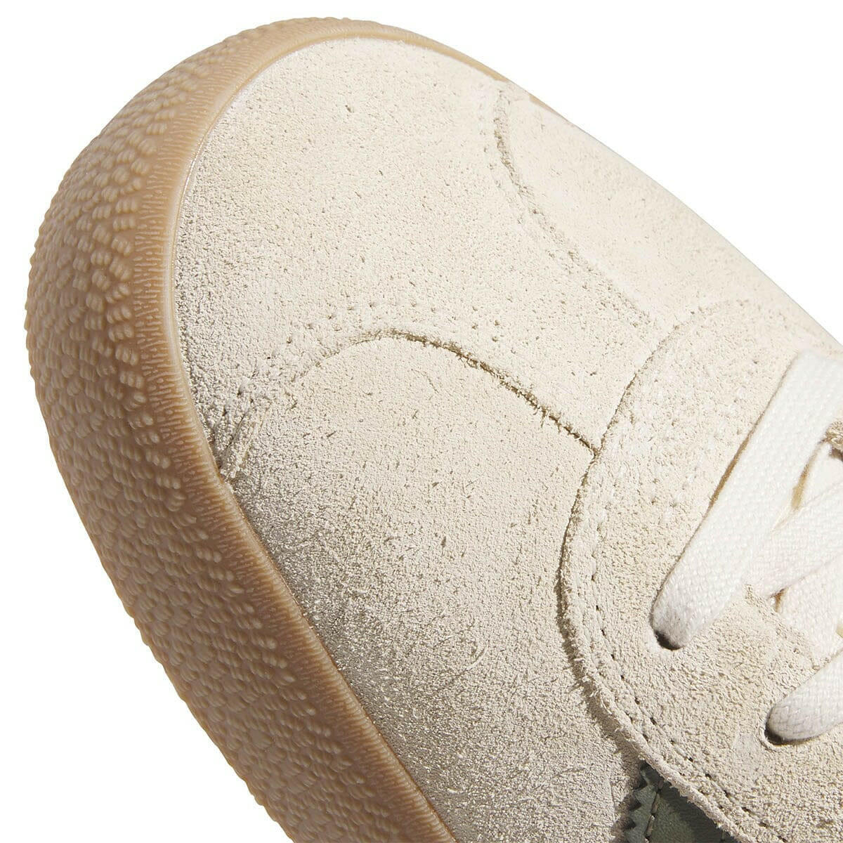 Adidas - Gazelle Adv Shoes Beige/Green/Gum.