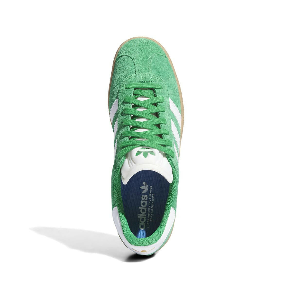 Adidas - Gazelle Adv Shoes Green/White/Gold.