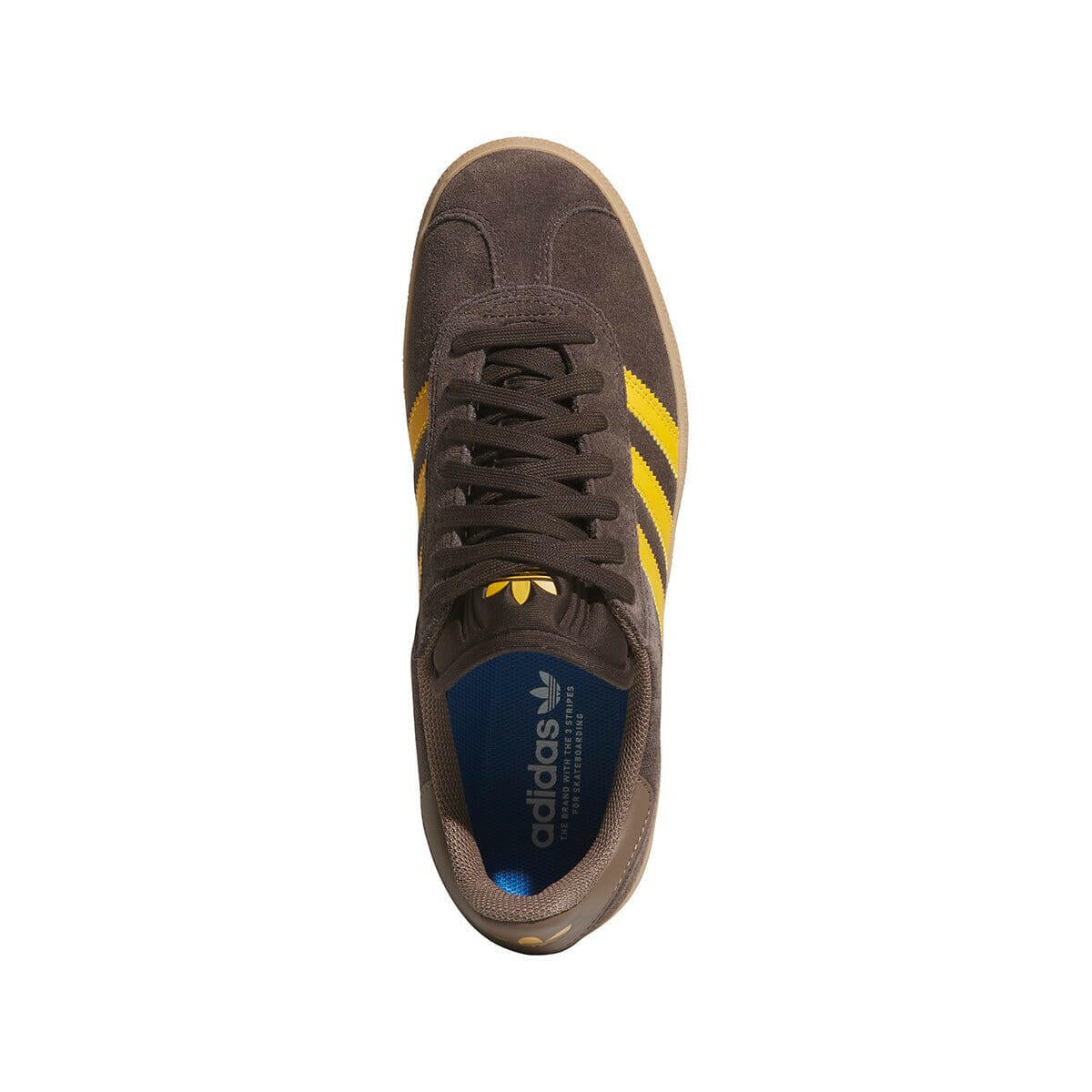 Adidas - Gazelle Adv Shoes Brown/Yellow/Gum.
