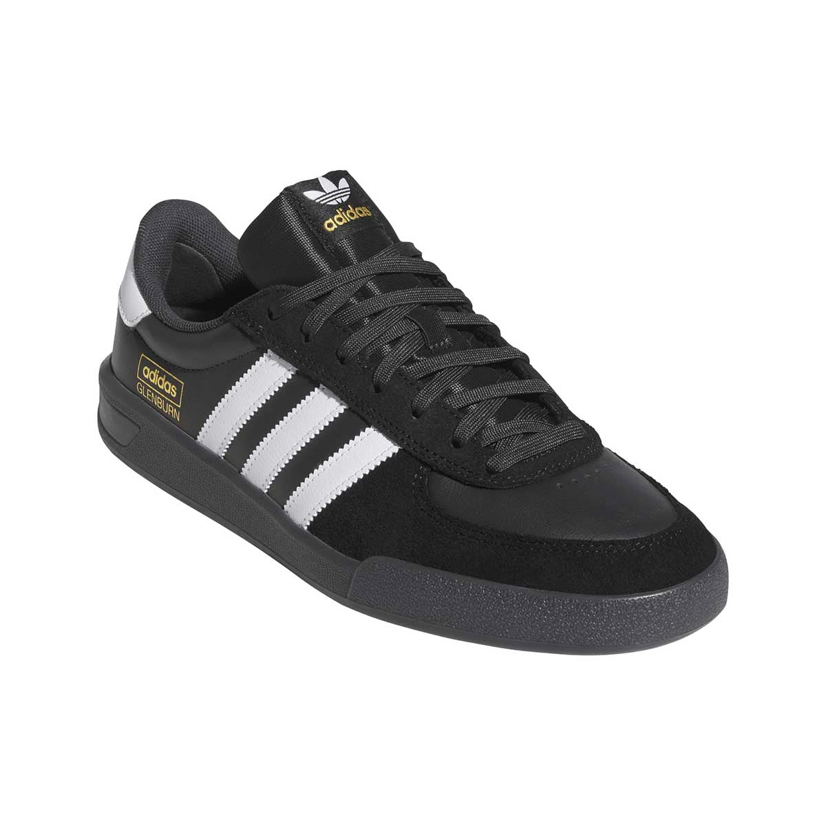 Adidas Glenburn Shoes Black/White/Carbon Front