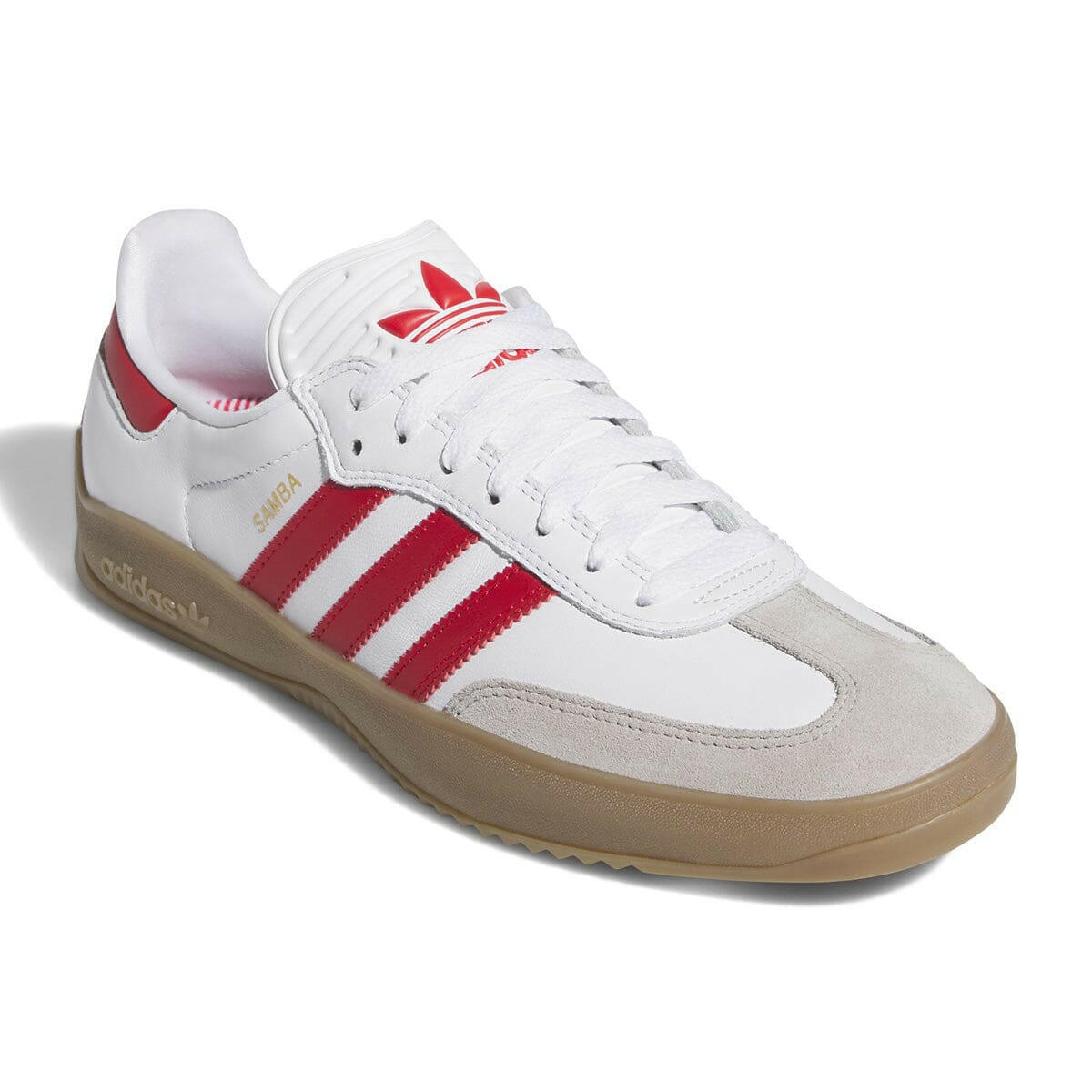 Adidas - Puig Samba Shoes White/Red/Gum.