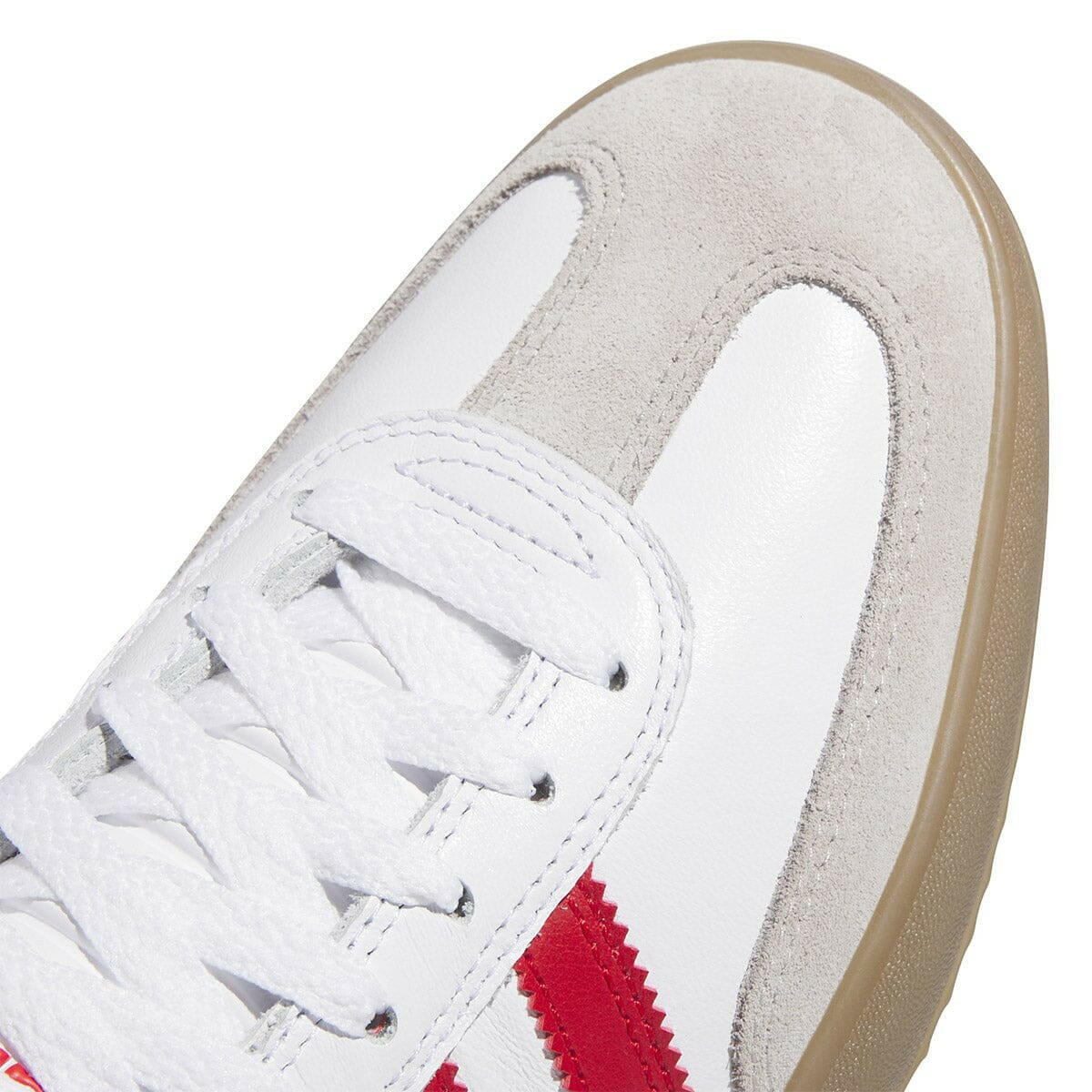 Adidas - Puig Samba Shoes White/Red/Gum.