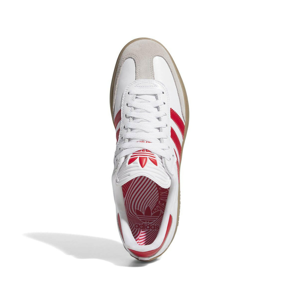 Adidas - Puig Samba Shoes White/Red/Gum.