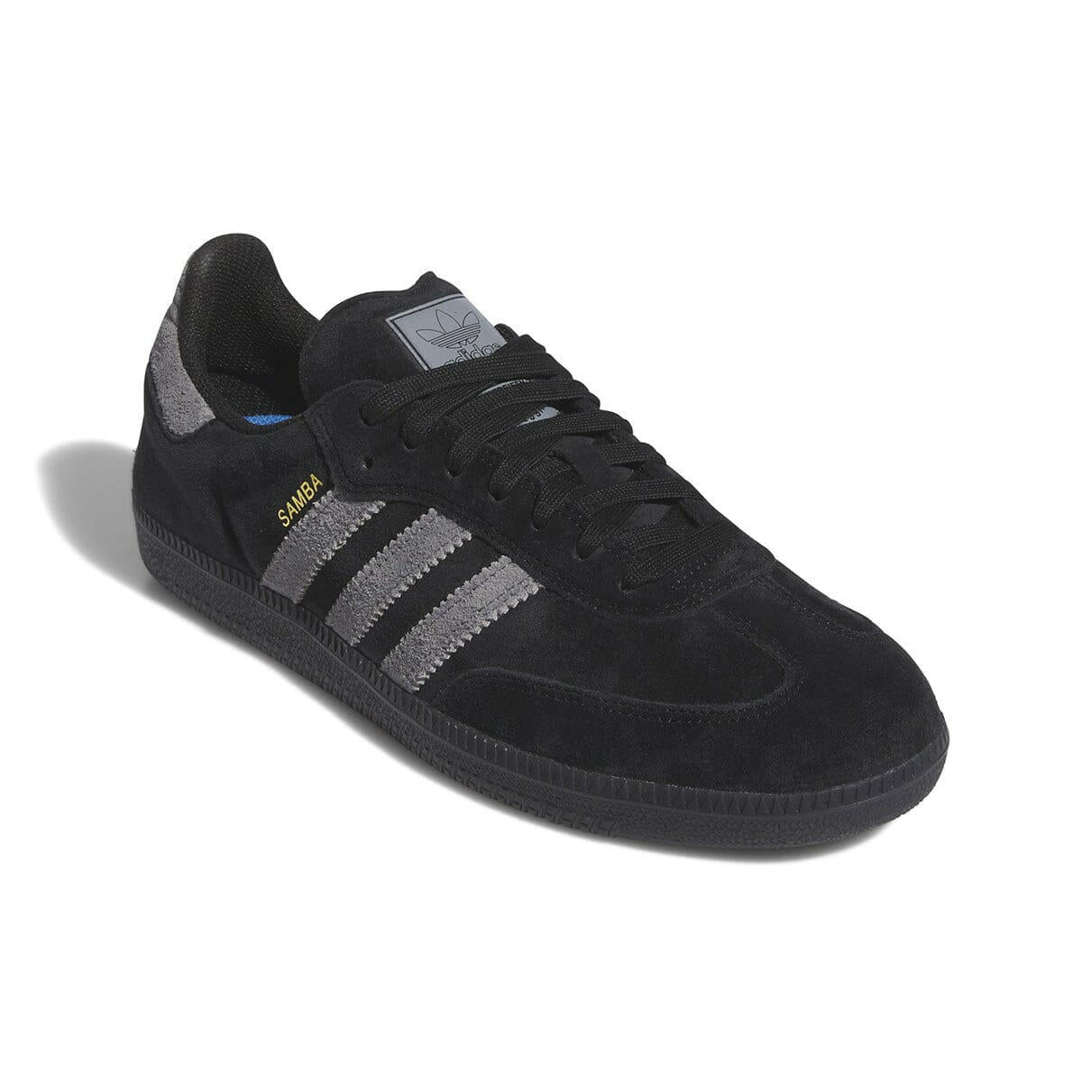 Adidas - Samba Adv Shoes Black/Grey/Gold.