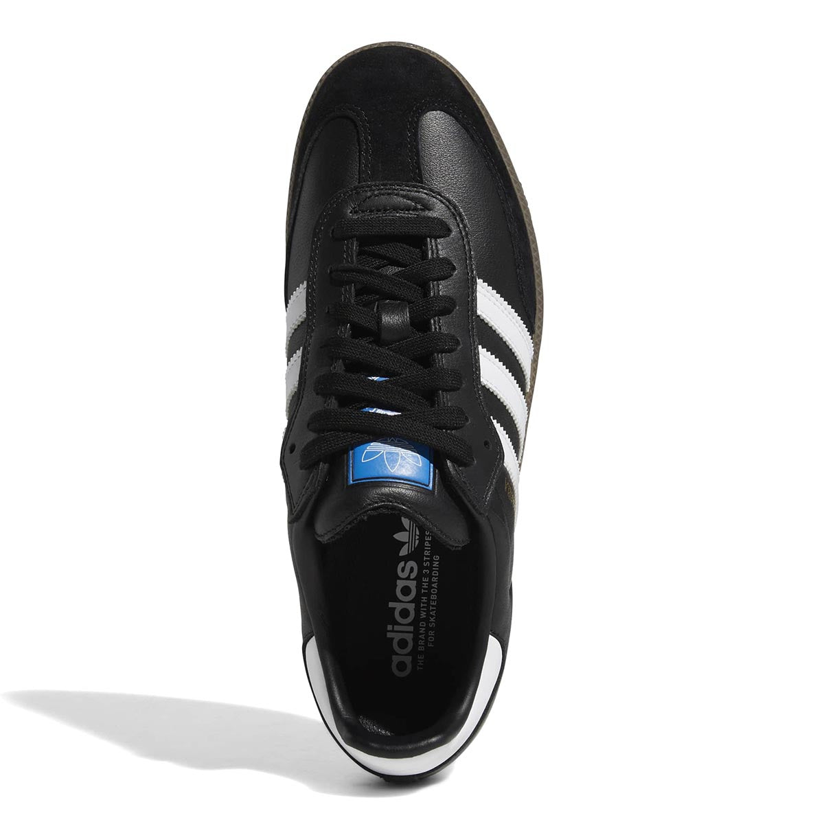 Adidas - Samba Adv Shoes Black/White/Gold Top