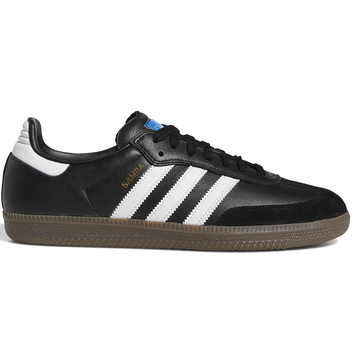 Adidas - Samba Adv Shoes Black/White/Gold