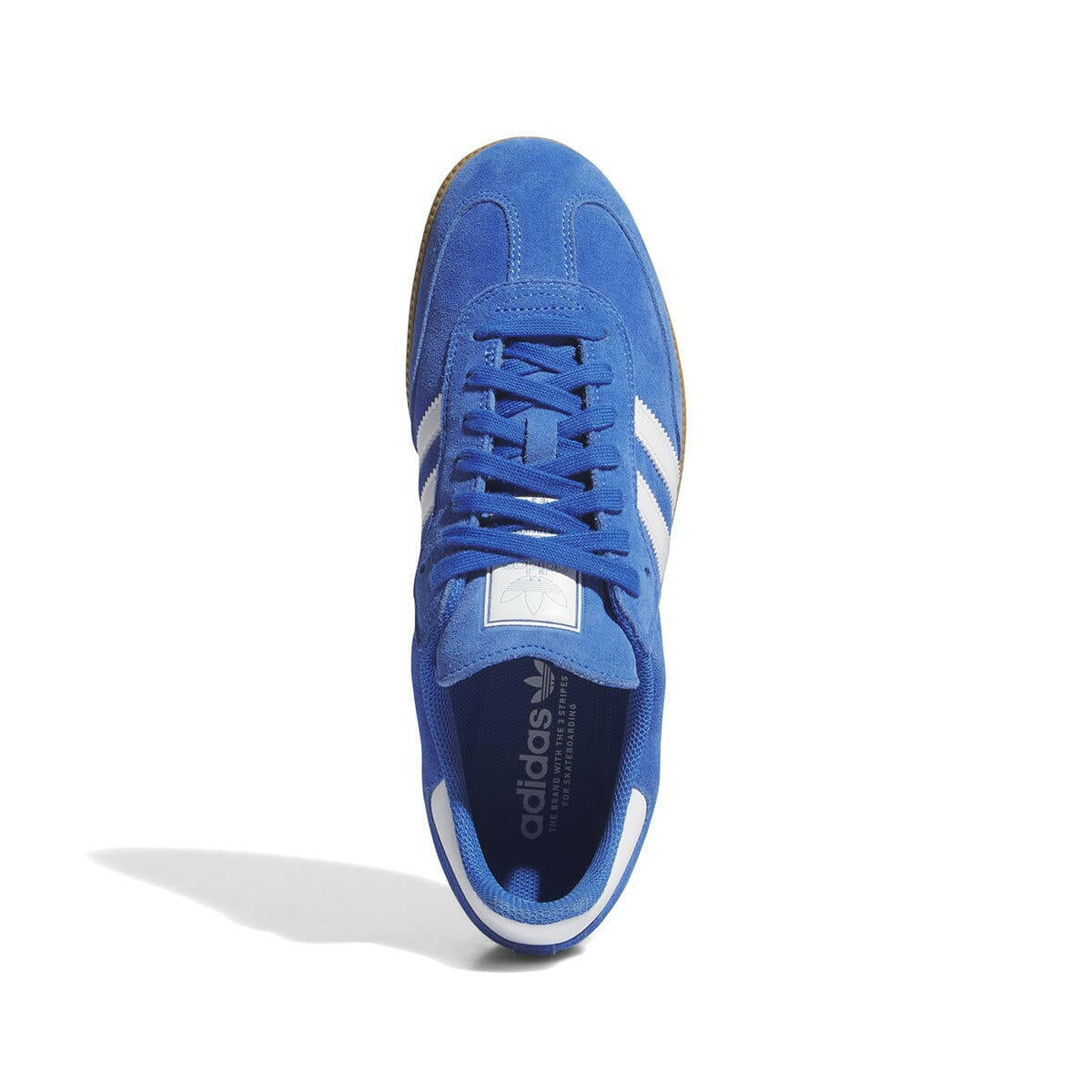 Adidas - Samba Adv Shoes Blue/White/Gold.