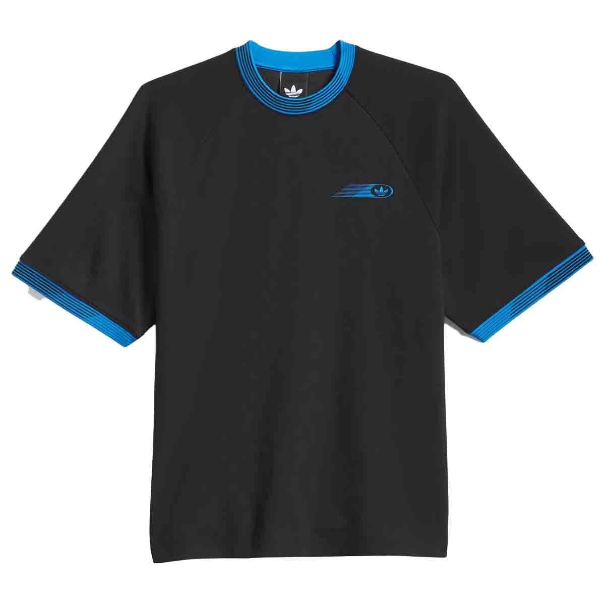 Adidas Skateboarding Formula Tee Black/Blue Front