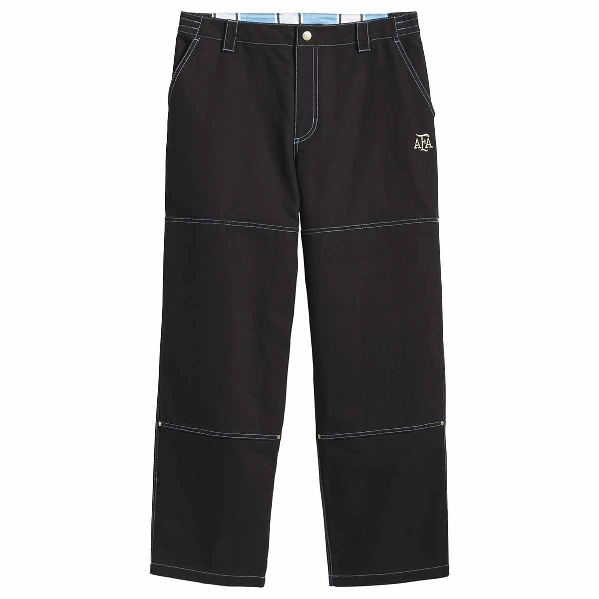 Adidas Thrasher X Argentina Chino Pants Black Front
