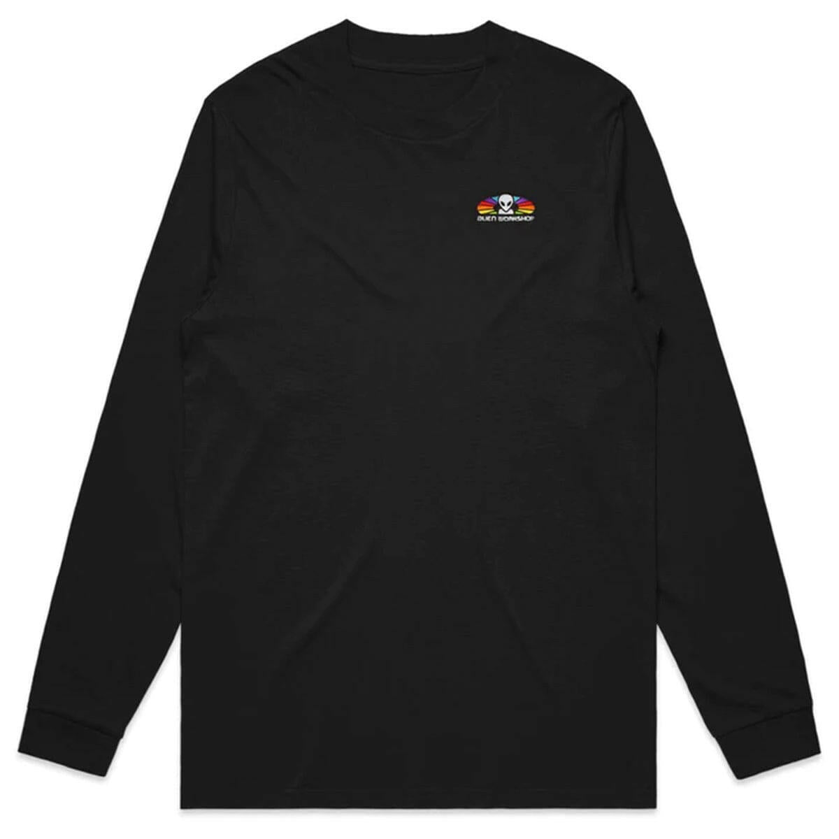 Alien Workshop - Spectrum Embroidered L/S Tee Black.