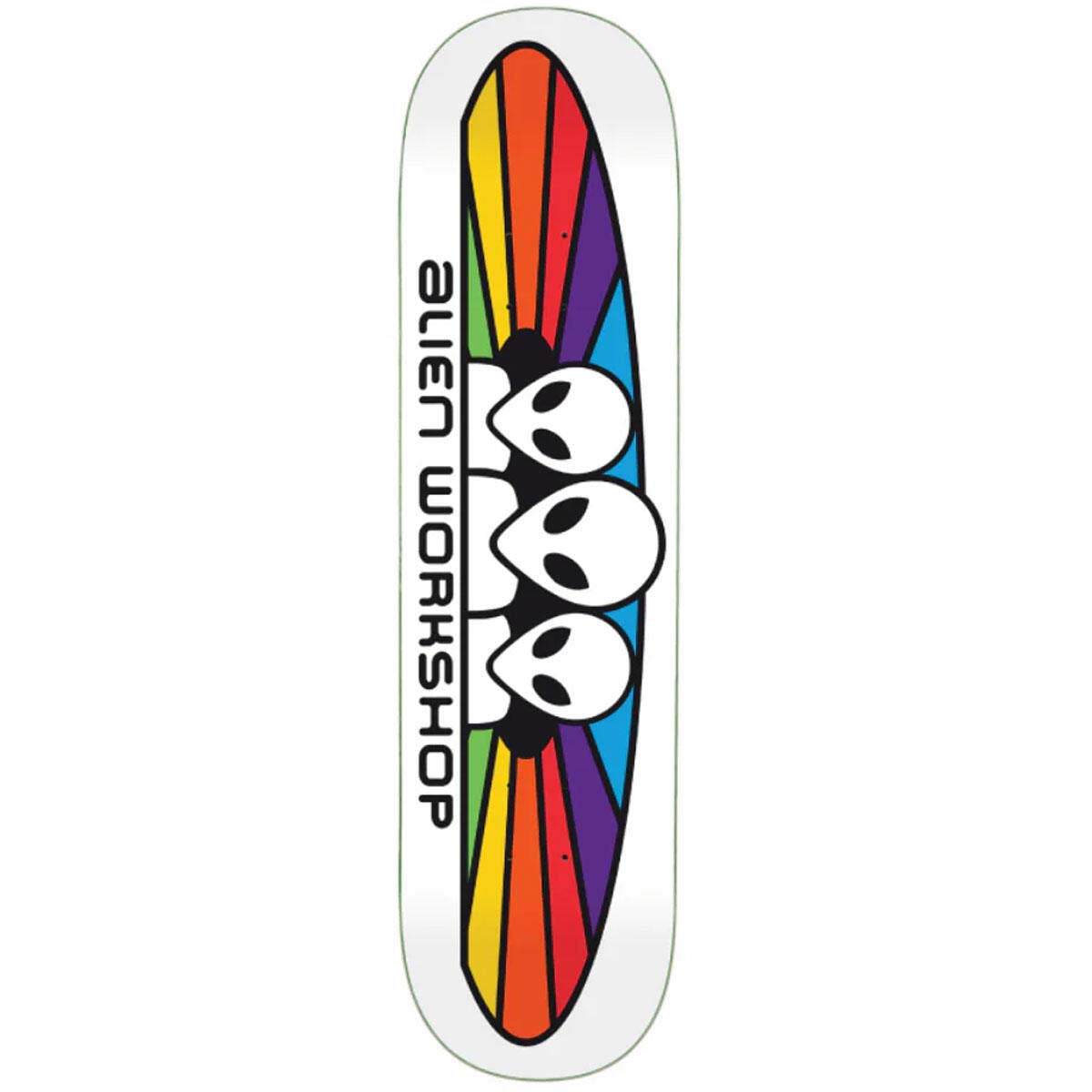 Alien Workshop Spectrum White Skateboard Deck