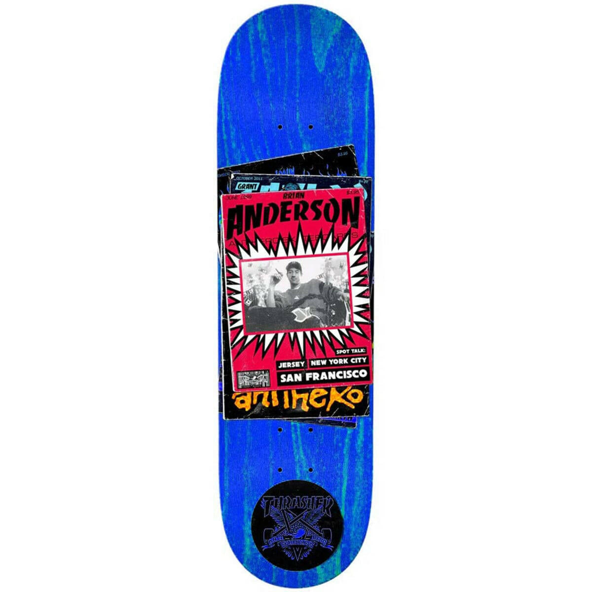 Anti Hero - Brian Anderson Thrasher 9.0 Skateboard Deck.