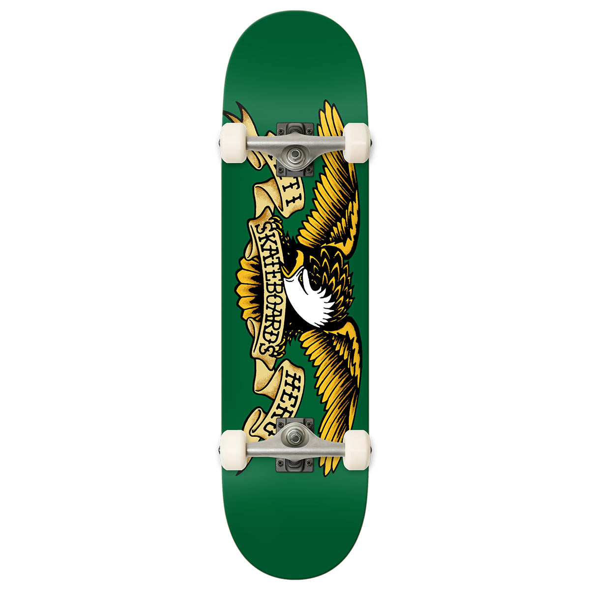 Anti Hero Classic Eagle Green 7.5 Complete Skateboard