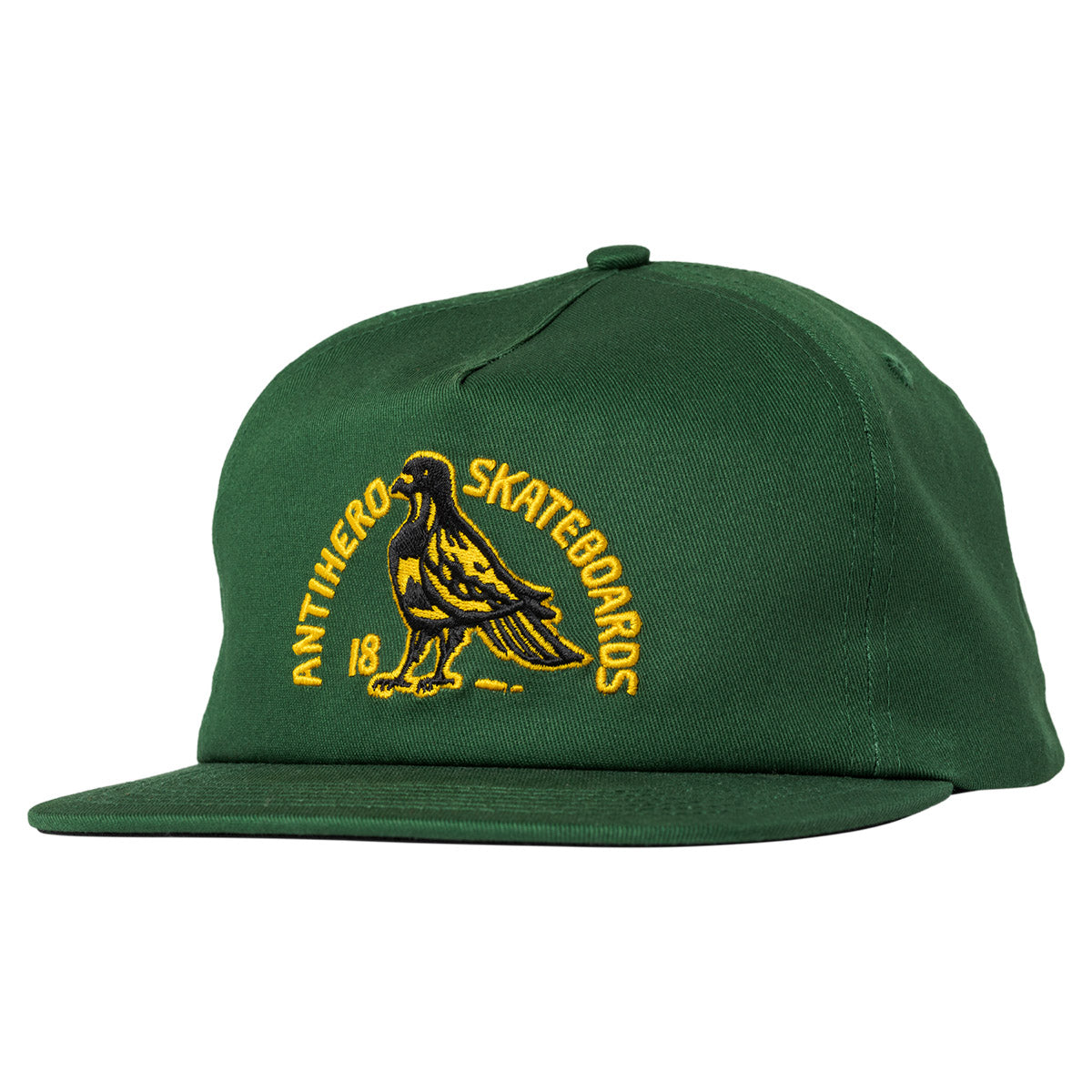 Anti Hero Clubhouse Snapback Green/Gold