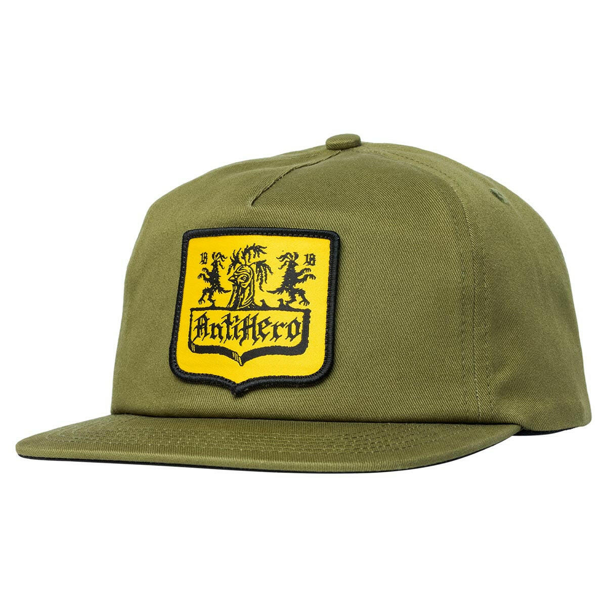 Anti Hero - Coat of Arms Snapback Olive.
