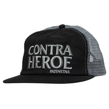 Anti Hero Contra Heroe Trucker Black/Charcoal Front