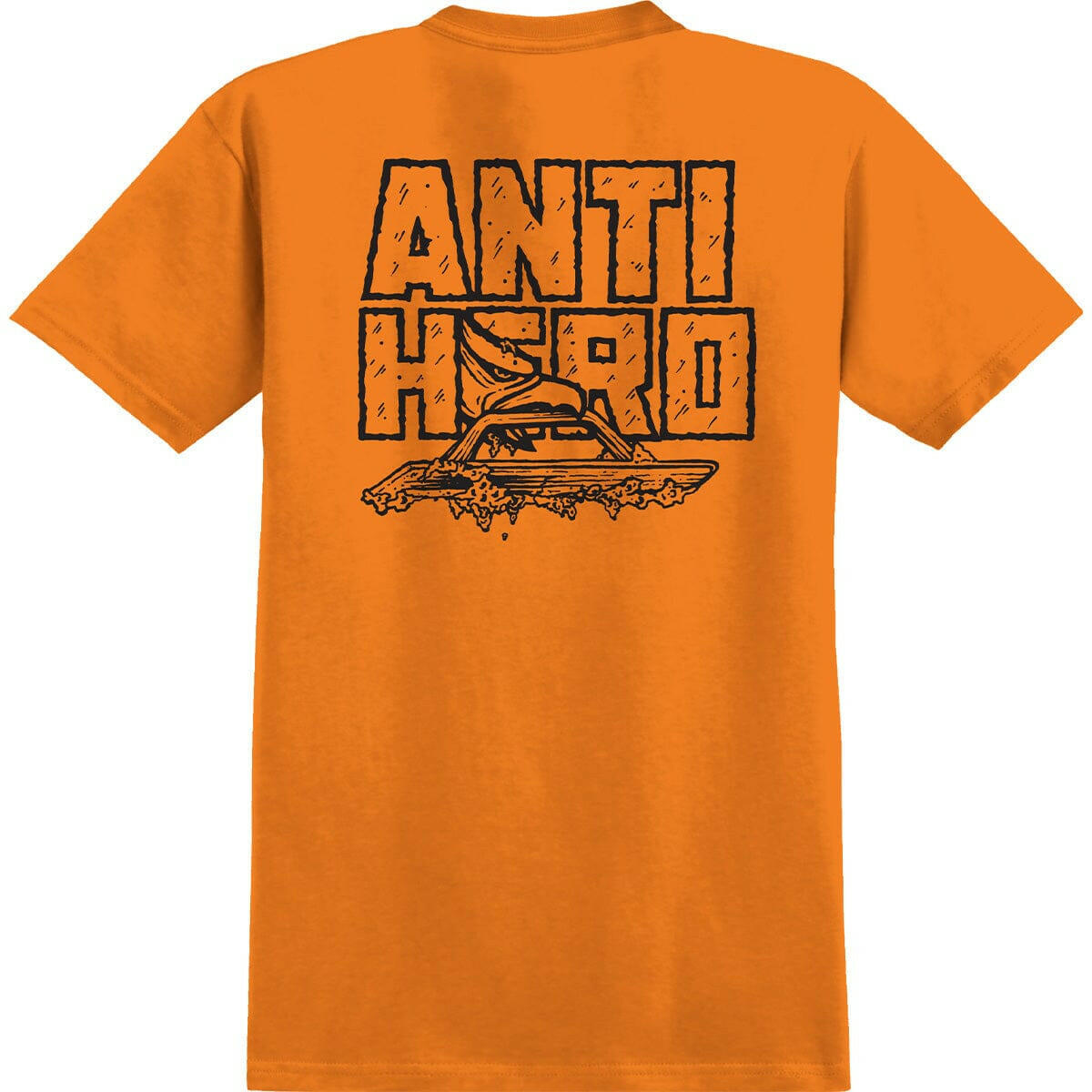 Anti Hero - Custom Pocket Tee Safety Orange.