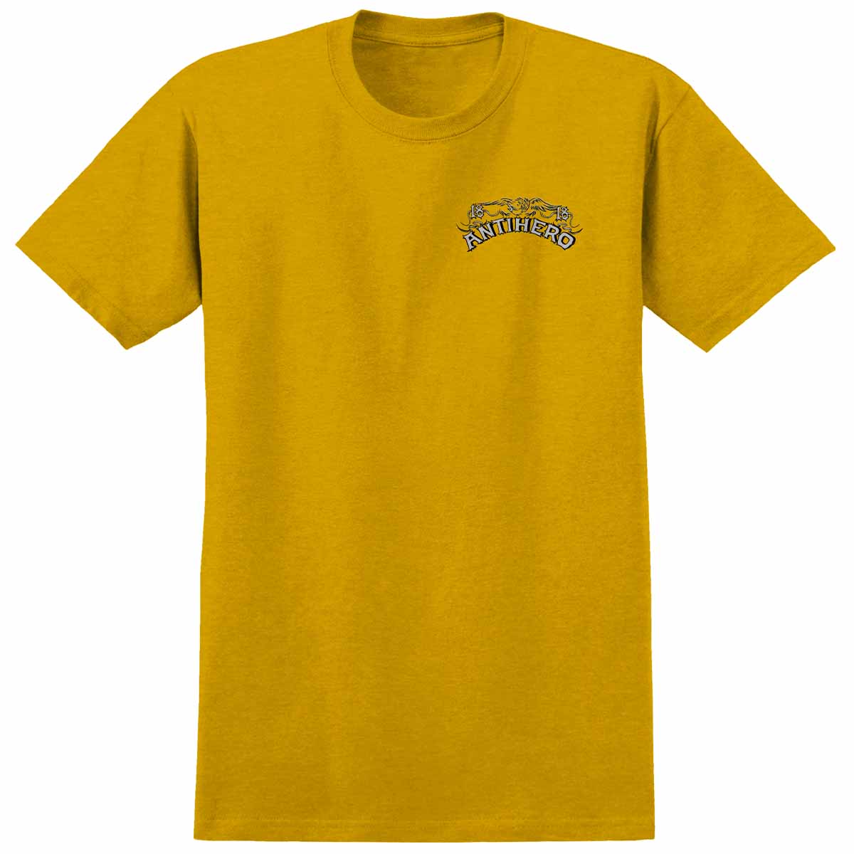Anti Hero Customs Tee Heather Mustard