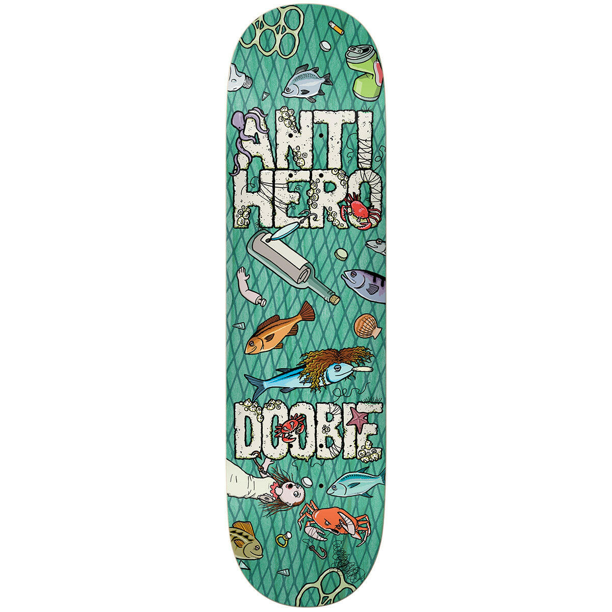 Anti Hero - Doobie Catch of the Day 8.5 Skateboard Deck.